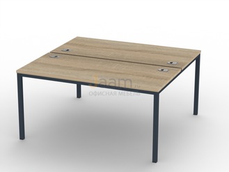 Мебель для персонала Стол-тандем на 2 рабочих места I-42