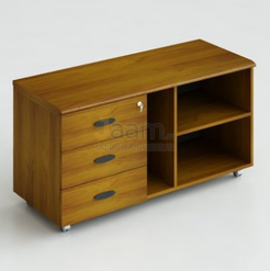 Кабинет руководителя Офисная тумба 3-х секционная 206 лев./прав. ДСП Тик