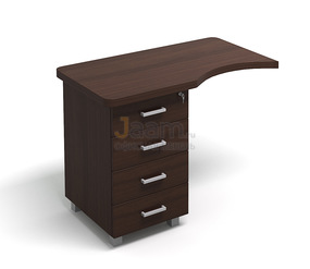 Кабинет руководителя Офисная тумба 4-х секционная приставная 207 прав./лев.