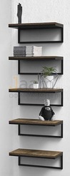Мебель для персонала Стеллаж высокий из полок METALFRAME